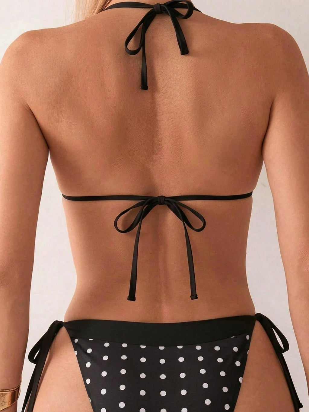 Swim Vcay 2026 Spring/Summer Colorful Shell Spaghetti Strap Halter Tie Side High Cut Thong Bikini Swimwear - image 17