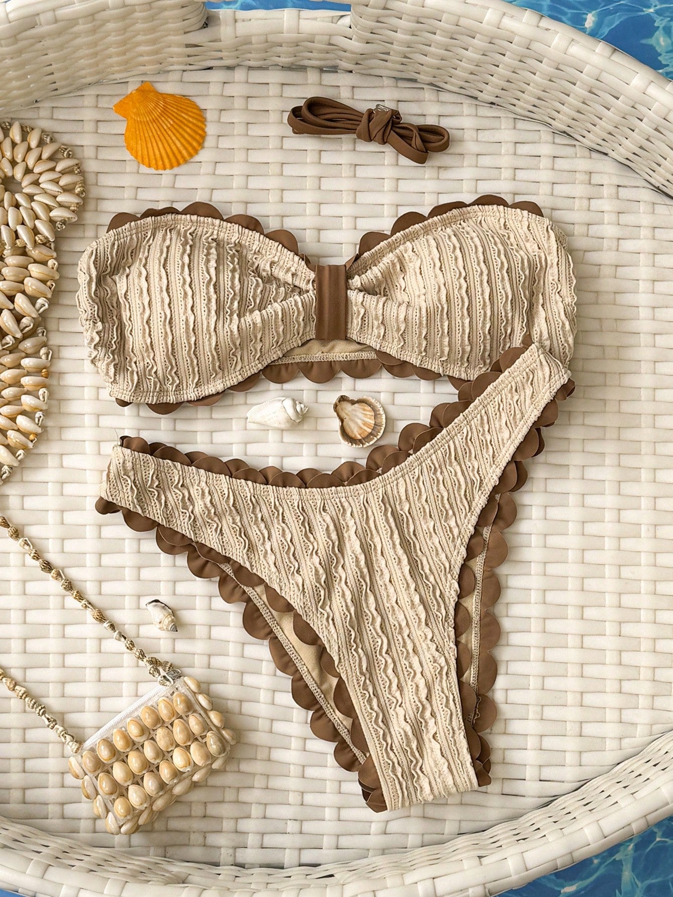 Swim Vcay 2026 New Spring/Summer Women 2 Pieces Swimwear, Elegant