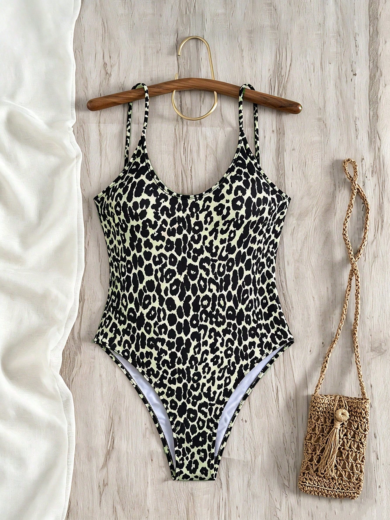 Swim 2025 Women Solid Color Backless Tie Strap Sexy One-Piece Swimsuit - image 17