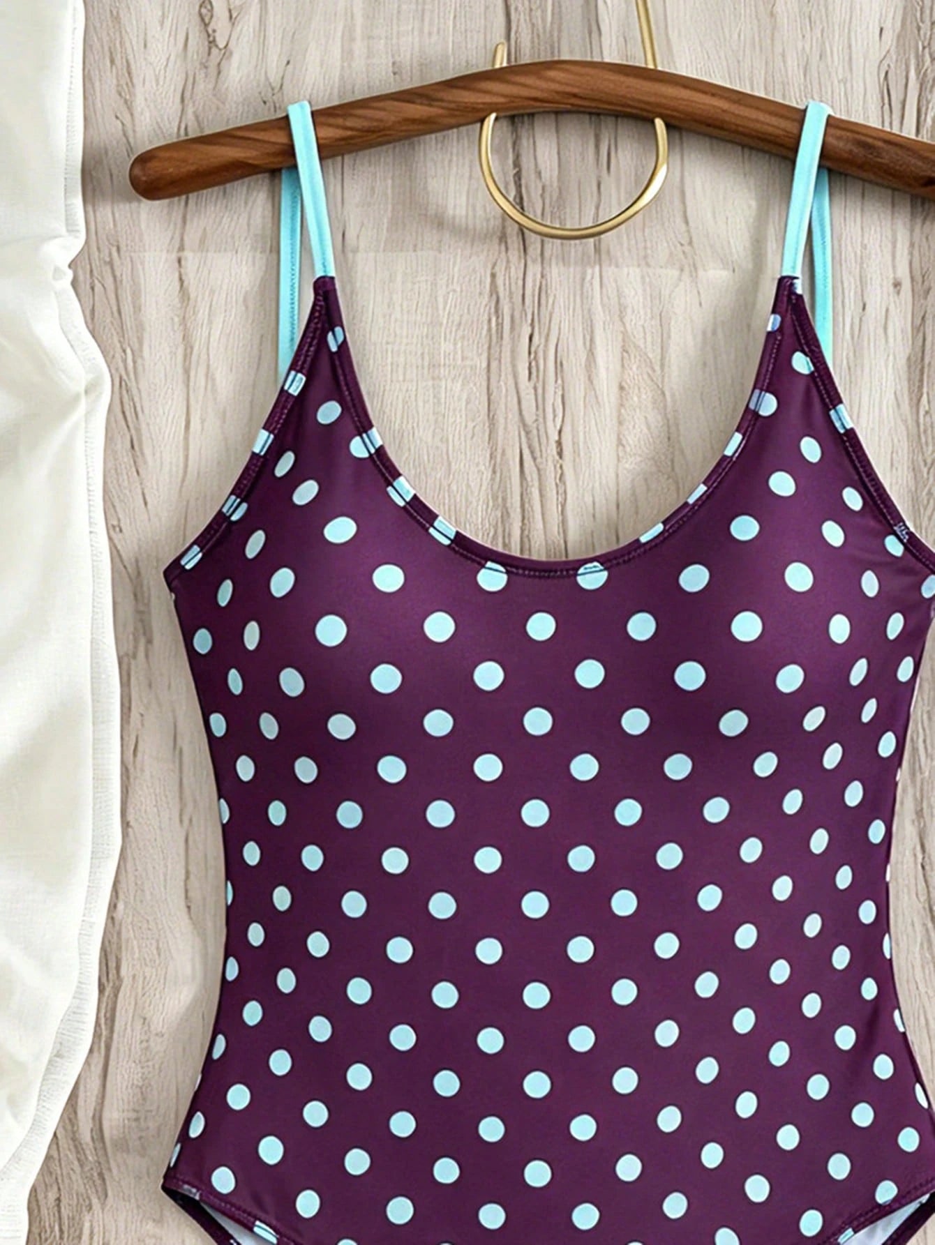 Swim 2025 Women Solid Color Backless Tie Strap Sexy One-Piece Swimsuit - image 14