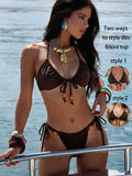 Swim Vcay Spring Summer All-Season Versatile New Women's Swimsuit