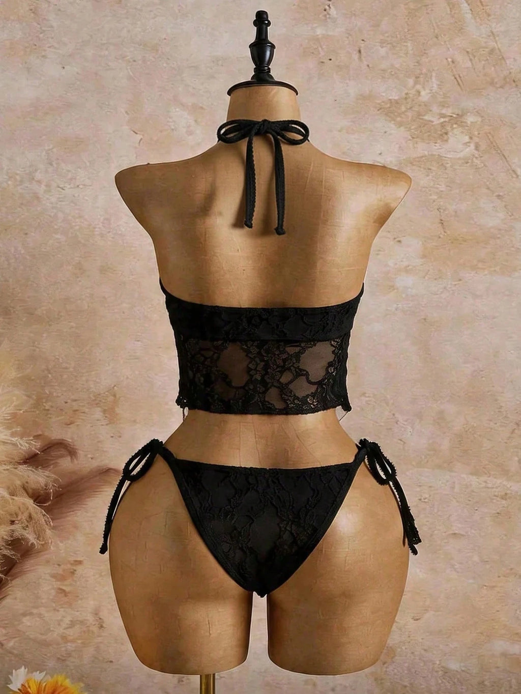 Bellisia 26SS Spring/Summer Vacation Beach Ivory Lace Floral Trim Cute Sweet Bow