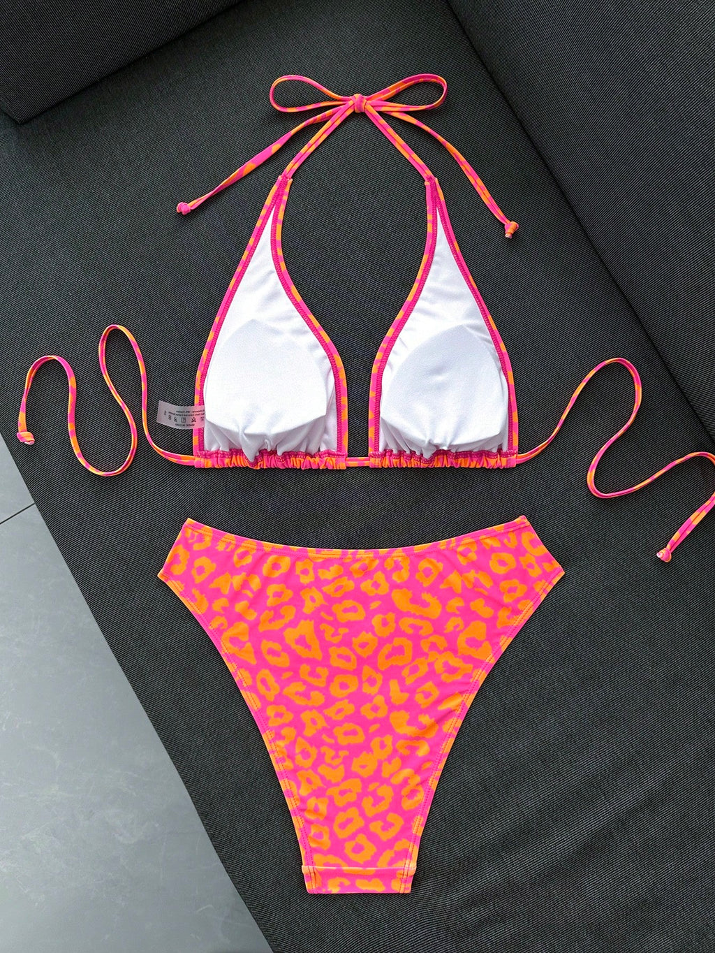 Swim Lushoire Women Summer Casual Vacation Beach Coconut Tree Random