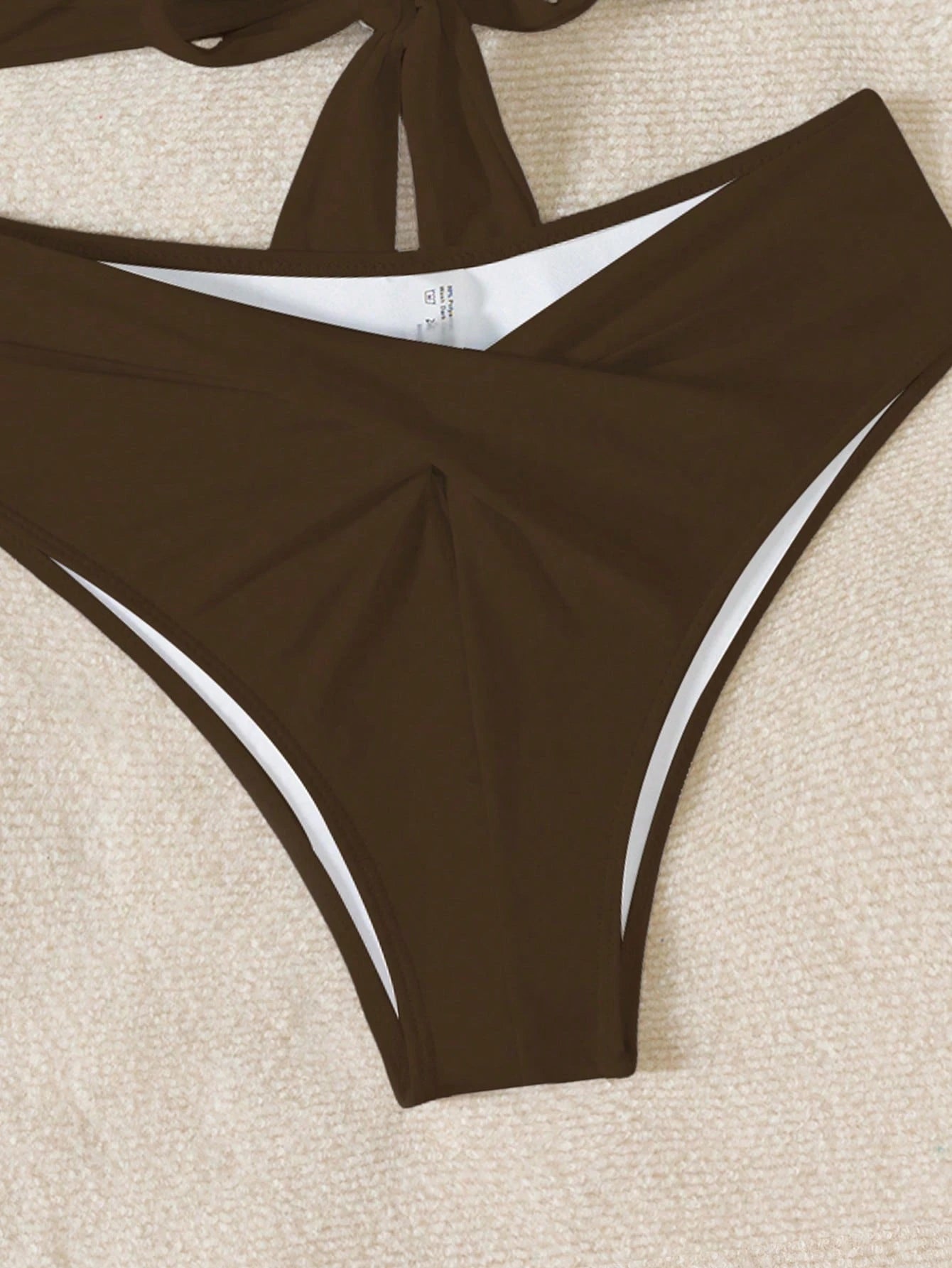 Swim Mod Summer Beach Wrap Halter Push Up Bikini Set