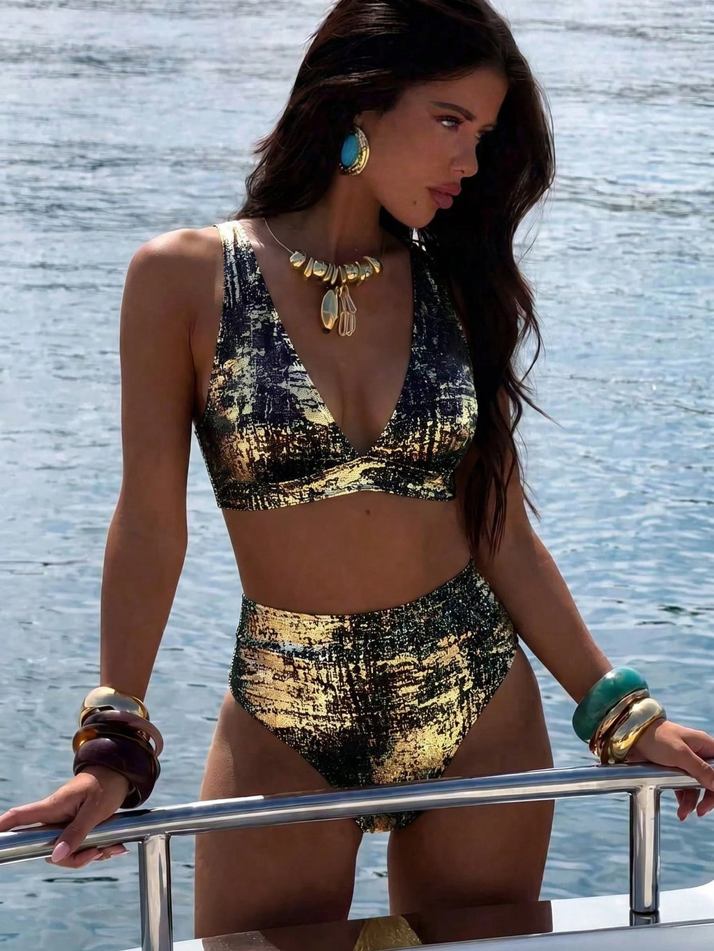 Swim Vcay 2026 Spring/Summer New Hot Girl Gorgeous Leopard Print Sexy