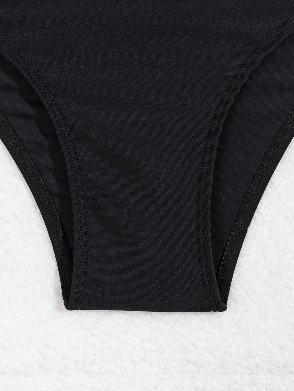 Swim SXY Women's Solid Color Halter Neck Bikini Set With Underwire,