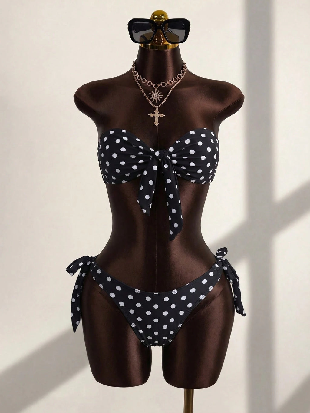 Swim SXY Women's Summer Beach New Sexy Leopard Floral Print Halter Backless Bikini And Side Tie Two Pieces - image 18