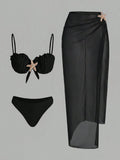 Swim Oasis Women's Bohemian Style Sexy Elegant Romantic Sun Pattern